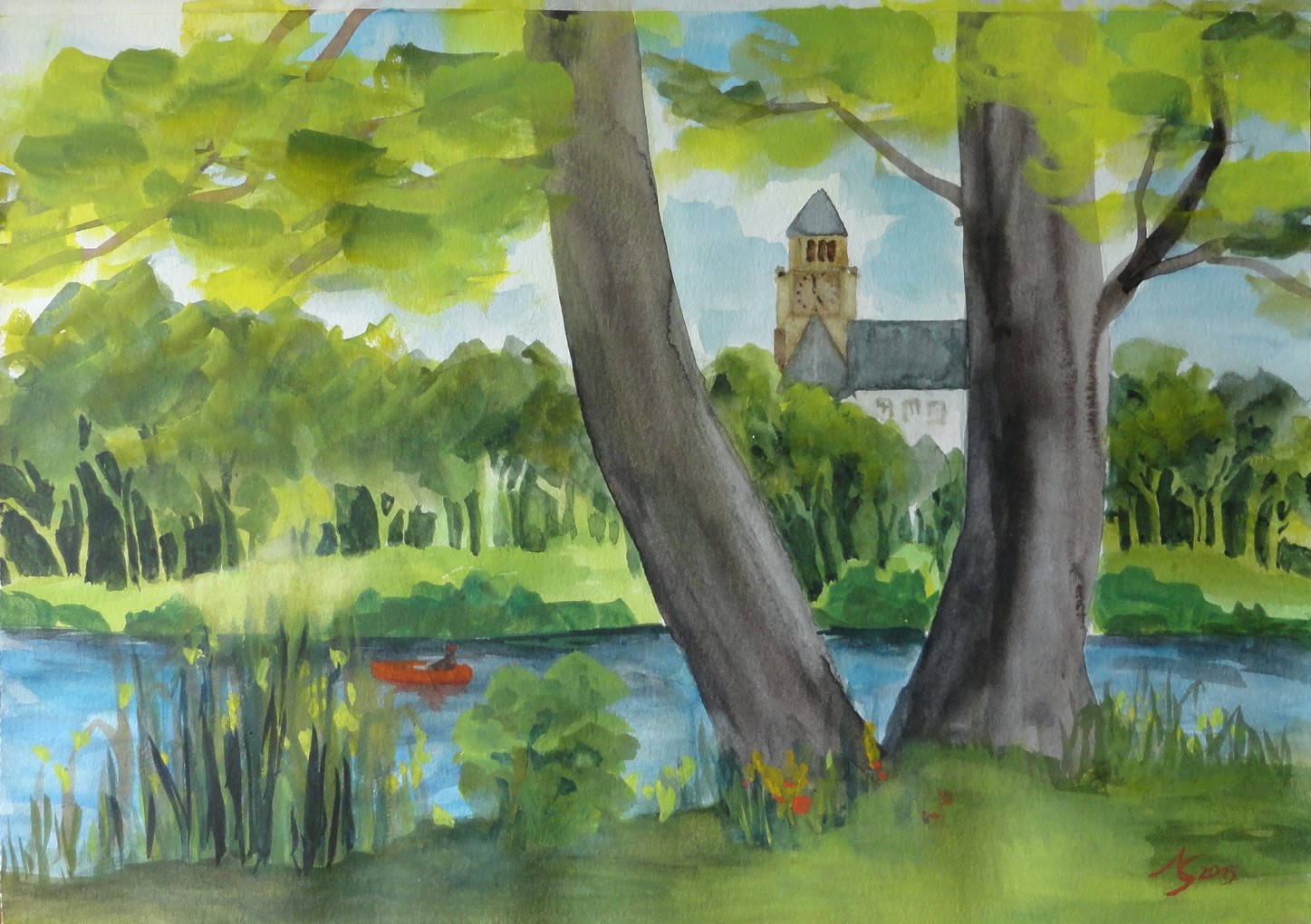 Bild Am Schlossteich