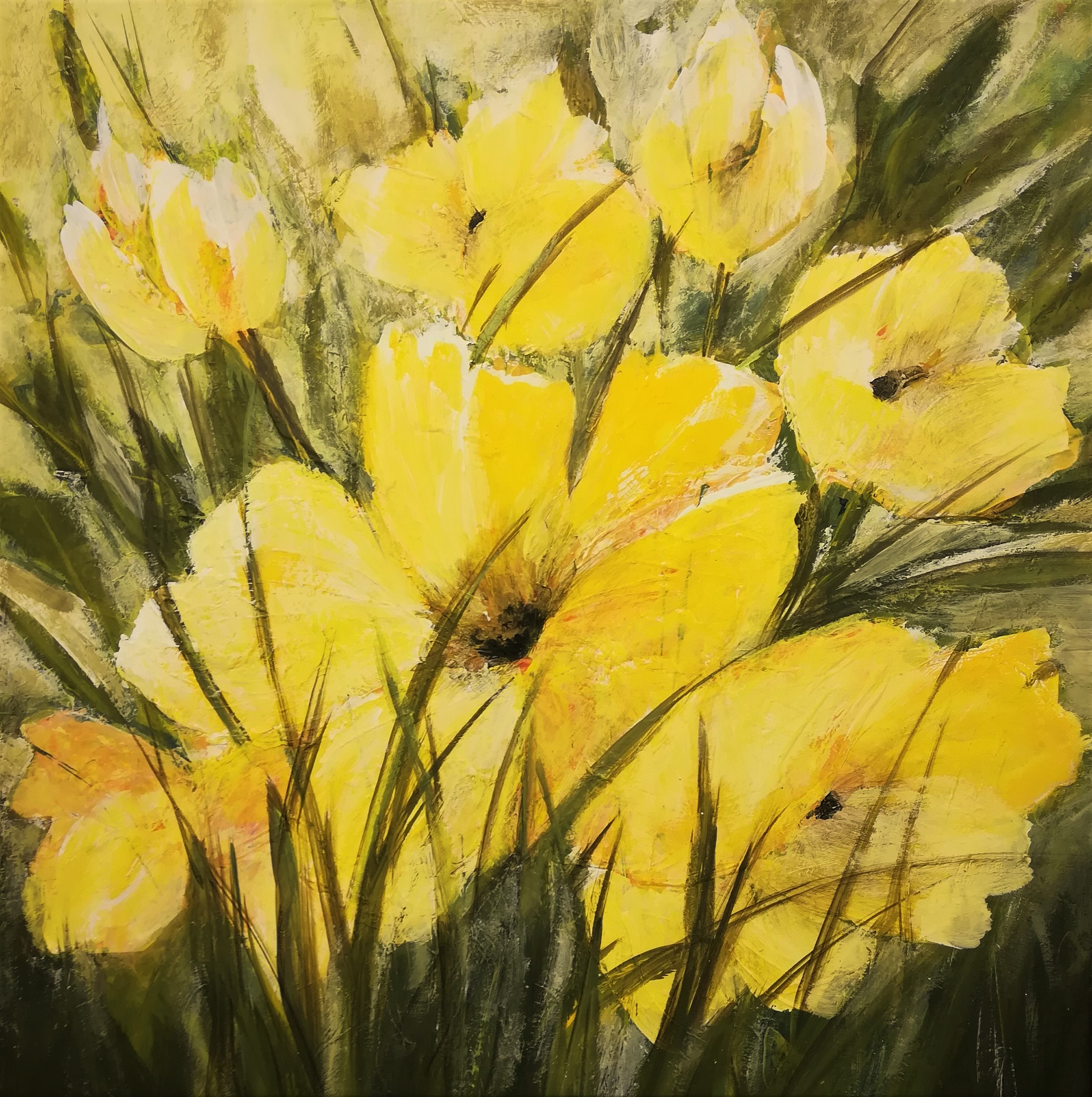 Bild Leuchtendes Gelb