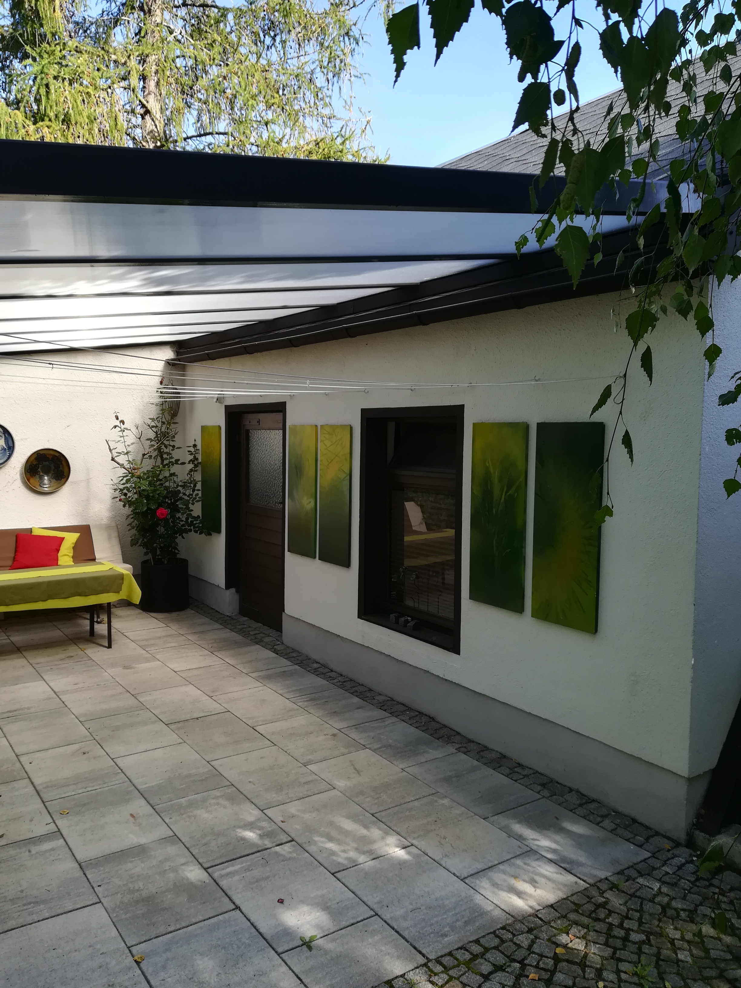 Bild Wohnzimmer im Grünen