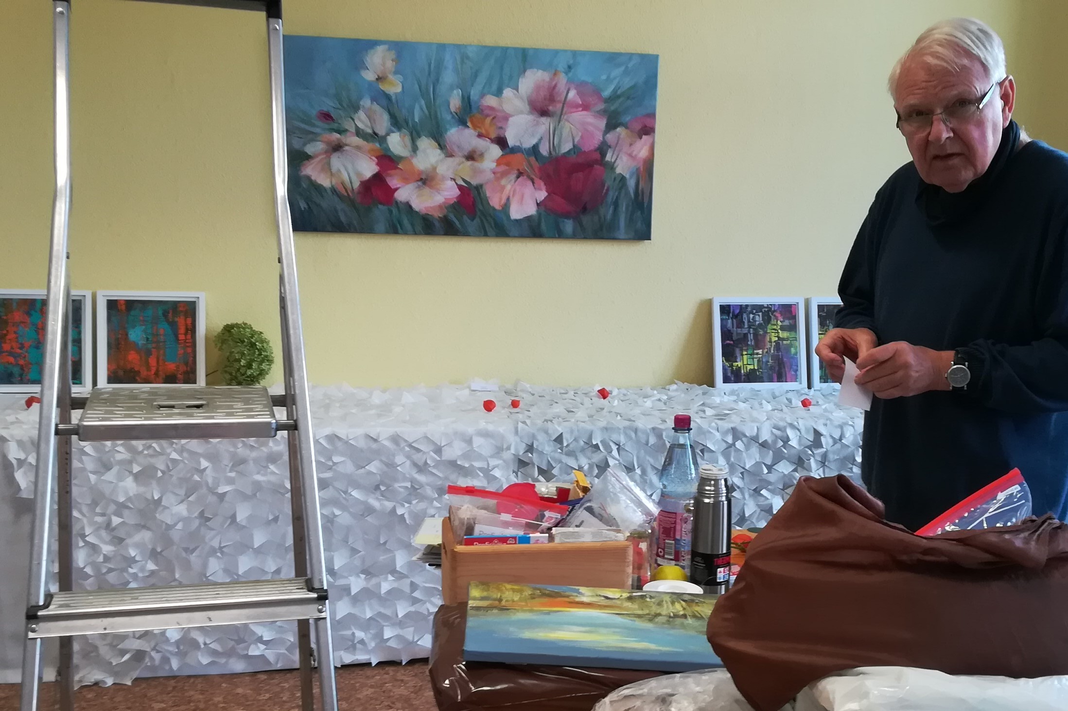 Bild Ausstellungsabbau